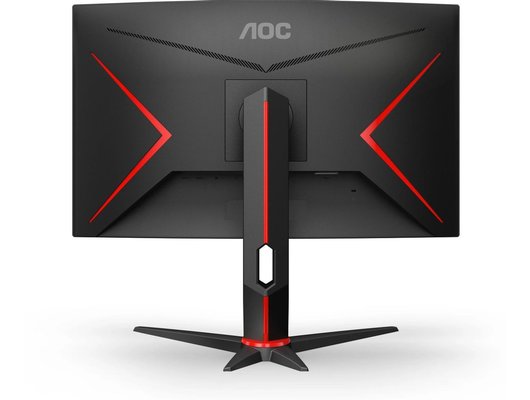 Монитор игровой AOC CQ27G2S черно-красный