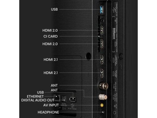 4K (Ultra HD) Smart телевизор HISENSE 65U7NQ