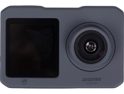 Экшн-камера Digma DiCam 520 серый