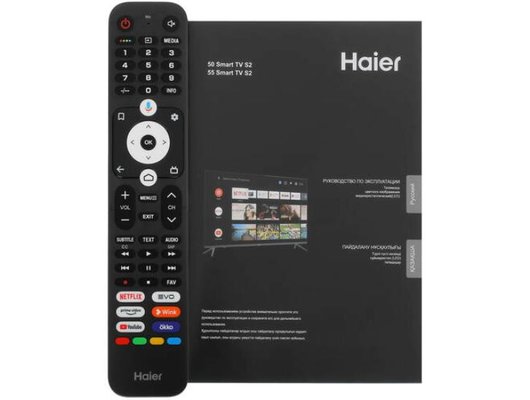 4K (Ultra HD) Smart телевизор HAIER 55 SMART TV S2