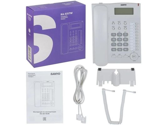 Проводной телефон SANYO RA-S517W