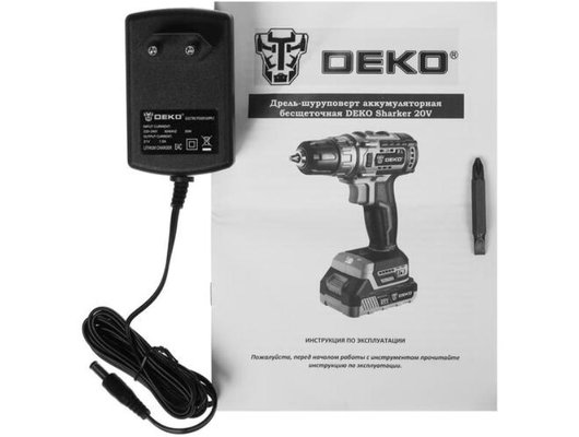 Дрель-шуруповерт DEKO Loner 20V (085-1006)