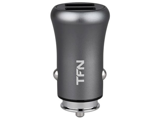 Зарядное устройство TFN АЗУ2 RAPID 3.1A б/кабеля grey TFN-CCRPD02