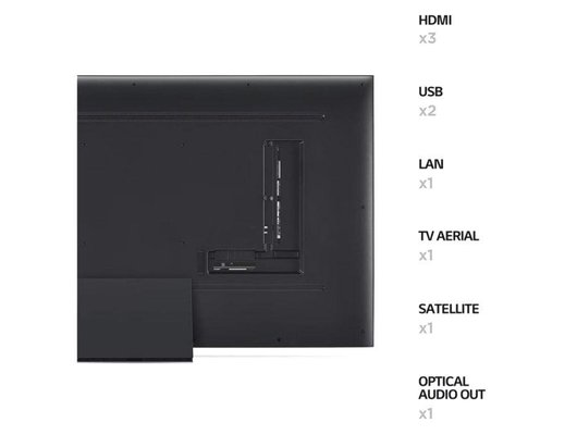 4K (Ultra HD) Smart телевизор LG 55UT91006LA.ARUB