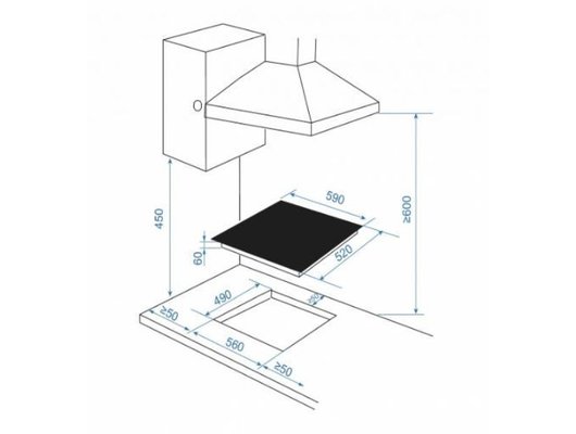 Варочная панель CANDY CHXY64NB