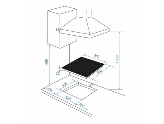 Варочная панель CANDY CHXY64TB