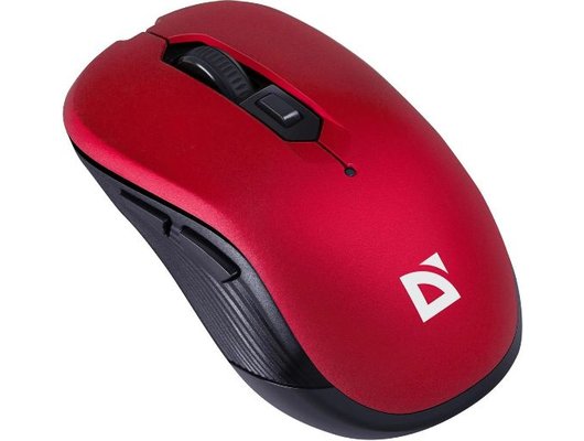 Мышь беспроводная Defender Gassa MM-105 красный
