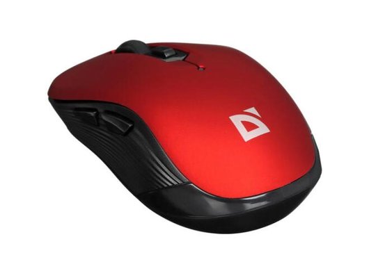 Мышь беспроводная Defender Gassa MM-105 красный