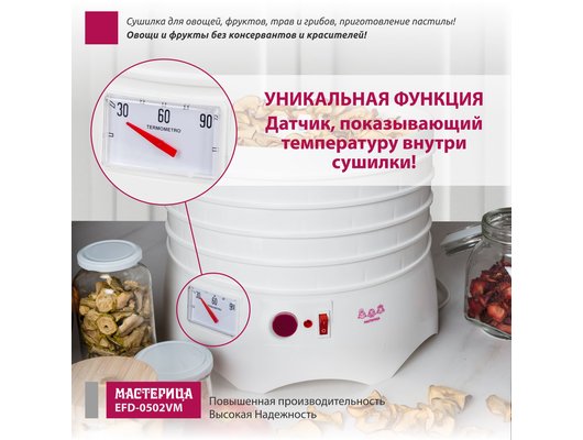 Сушилка МАСТЕРИЦА EFD 0502VM