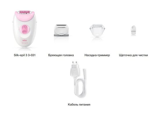 Эпилятор BRAUN S3 SE 3-031 PNK