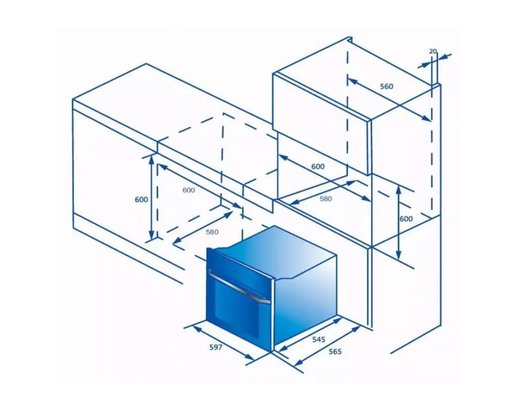 Духовой шкаф HAIER HOQ-F6QAN3DG