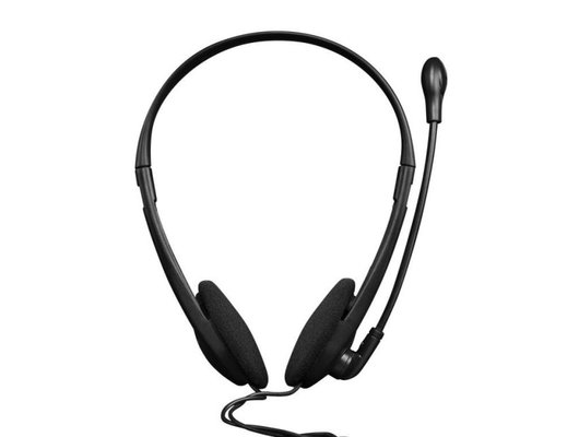 Наушники с микрофоном проводные CANYON CNS-CHS01BO (Быт)