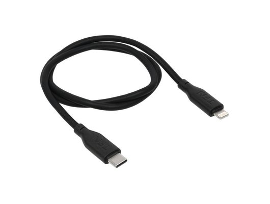 Кабель TFN 8pin-TypeC silicone 0.6m bk TFN-C-SIL-CL06M-BK