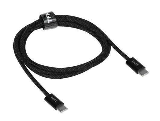 Кабель TFN TypeC-TypeC 60W 1.2m black TFN-C-IP-CC12M-BK