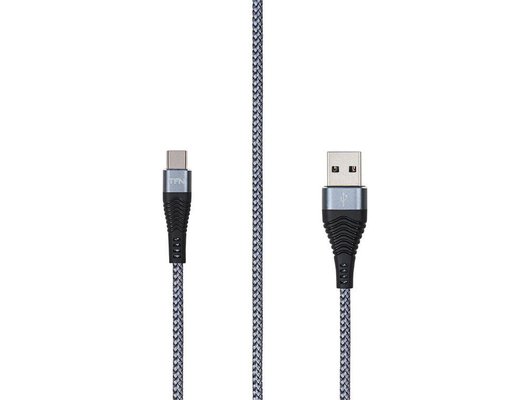 Кабель TFN TypeC forza 1.0m graphite TFN-CFZUSBCUSB1MGR
