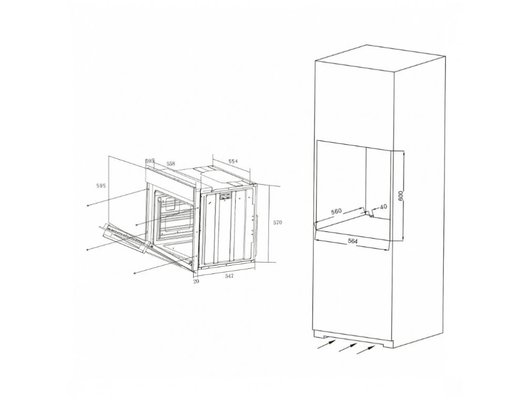 Духовой шкаф CANDY COXK06LNBB
