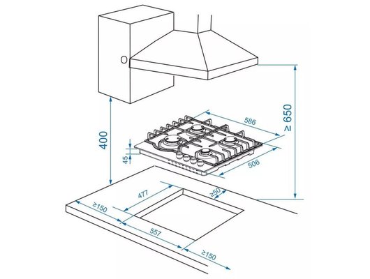 Варочная панель HAIER HHX-M64RNVX