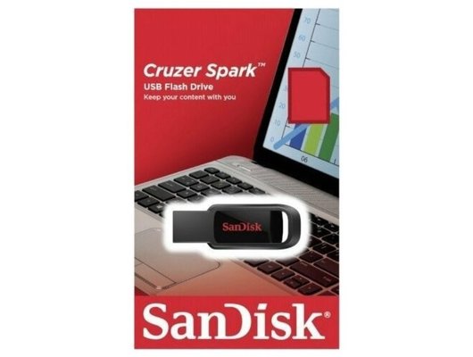 USB Флеш SanDisk 64GB, Cruzer Spark, CZ61 USB 2.0 (Быт)