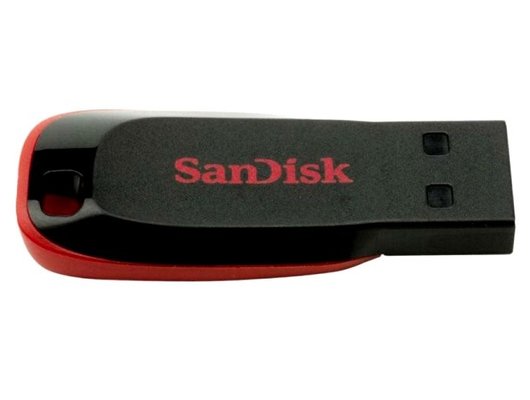 USB Флеш SanDisk 64GB, CZ50 Cruzer Blade, USB 2.0 (Быт)