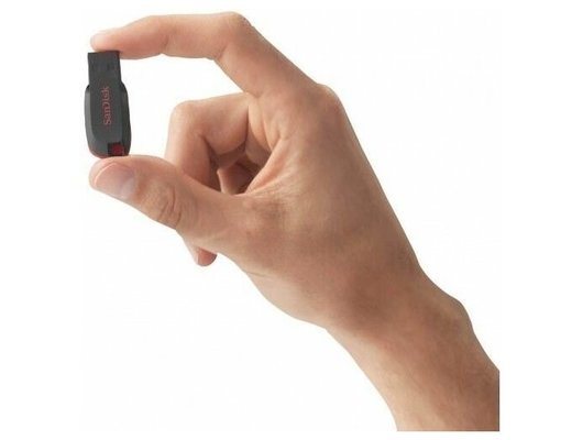 USB Флеш SanDisk 64GB, CZ50 Cruzer Blade, USB 2.0 (Быт)