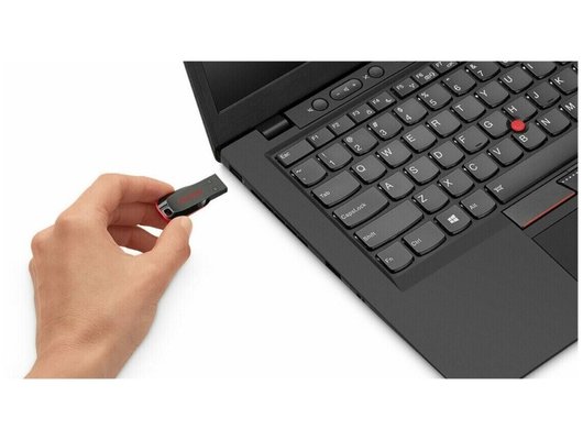 USB Флеш SanDisk 128GB, CZ50 Cruzer Blade, USB 2.0 (Быт)