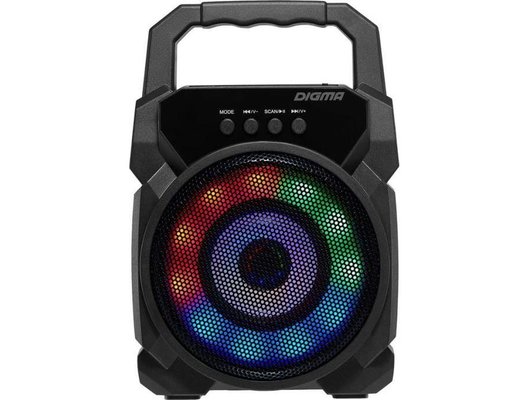 Портативная акустика Digma D-PS1500 черный