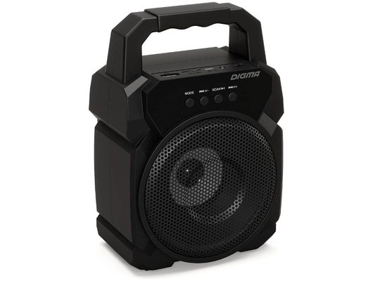 Портативная акустика Digma D-PS1500 черный