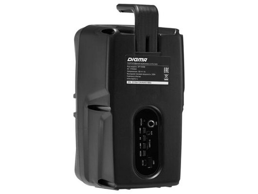Портативная акустика Digma D-PS1505 черный