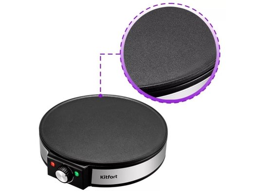 Блинница электрическая KITFORT КТ-1678 черный