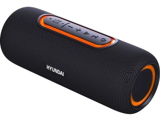 Портативная акустика HYUNDAI H-PS1021 ЧЕРНЫЙ/ЧЕРНЫЙ
