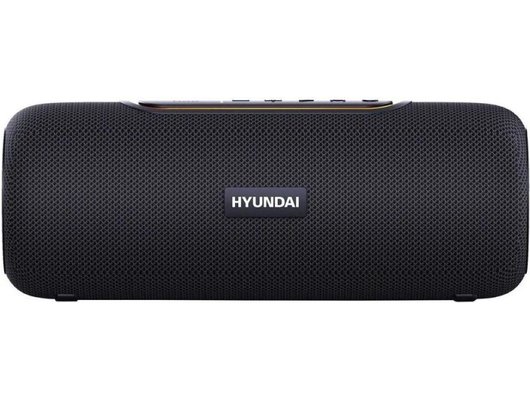 Портативная акустика HYUNDAI H-PS1021 ЧЕРНЫЙ/ЧЕРНЫЙ