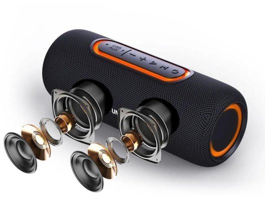 Портативная акустика HYUNDAI H-PS1021 ЧЕРНЫЙ/ЧЕРНЫЙ