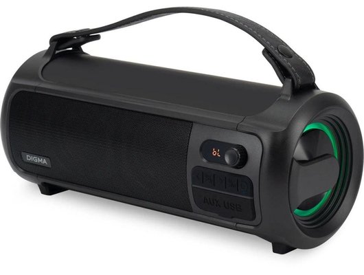Портативная акустика DIGMA D-PS1523 ЧЕРНЫЙ