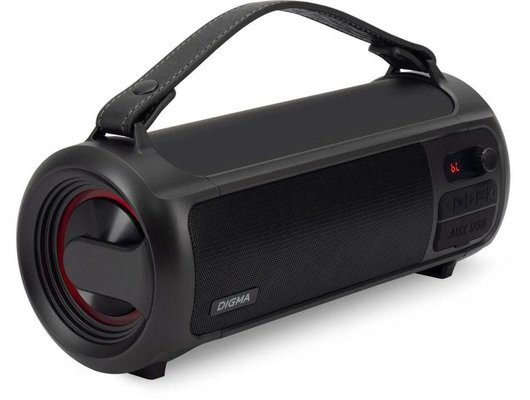 Портативная акустика DIGMA D-PS1523 ЧЕРНЫЙ