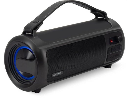 Портативная акустика DIGMA D-PS1523 ЧЕРНЫЙ