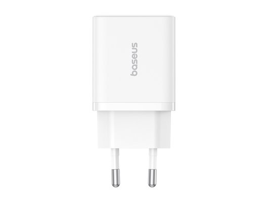Зарядное устройство Baseus СЗУ Cube USB-C+A 20W white