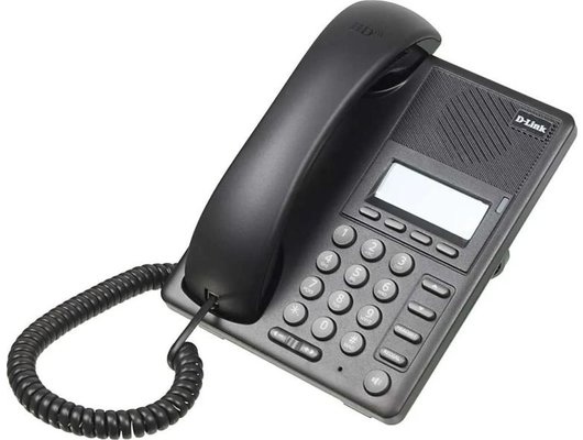 IP Телефон D-Link DPH-120S/F1 черный