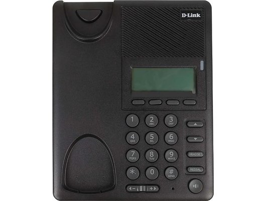 IP Телефон D-Link DPH-120S/F1 черный