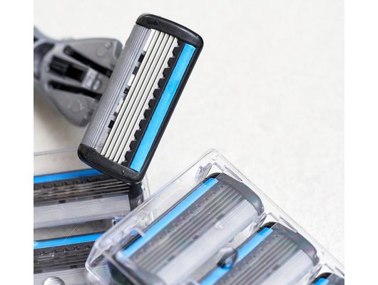 Бритвенный станок TopTech бритва 1шт + 9 сменных кассет PRO 5