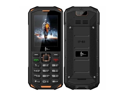 Мобильный телефон F+ R240 Black/Orange