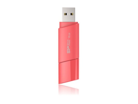 USB Флеш Silicon Power Ultima U06 64GB USB 2.0, Коралловый (Быт)