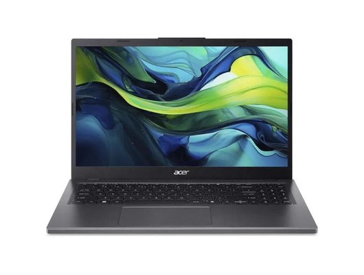 Ноутбук Acer Aspire A15-41M-R65W/NX.KTBCD.001/Ryzen5-7535U/16Gb/512Gb/15.6 FHD IPS/Win11 серебристый