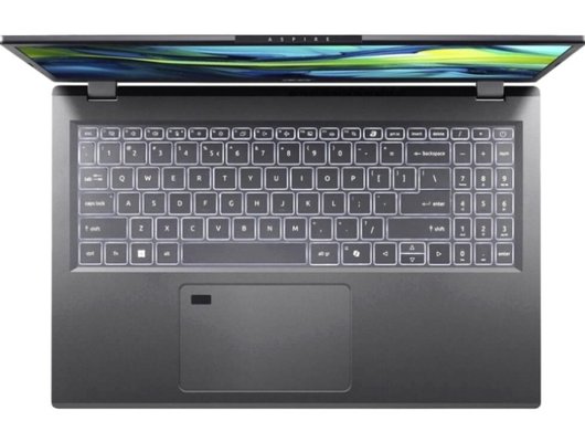 Ноутбук Acer Aspire A15-41M-R65W/NX.KTBCD.001/Ryzen5-7535U/16Gb/512Gb/15.6 FHD IPS/Win11 серебристый