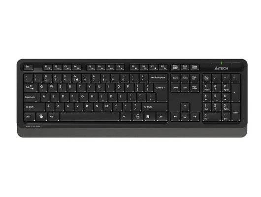 Клавиатура+мышь A4Tech Fstyler FG1010S черный/серый (FG1010S GREY)
