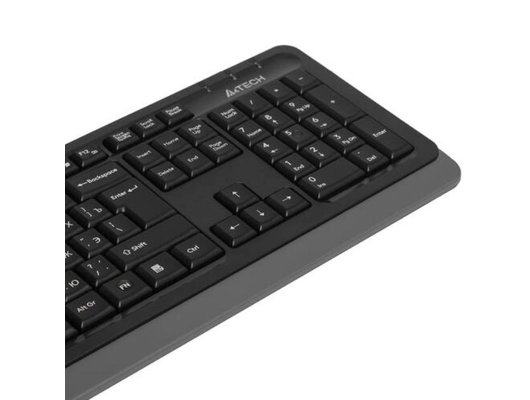 Клавиатура+мышь A4Tech Fstyler FG1010S черный/серый (FG1010S GREY)