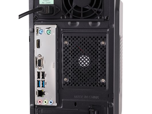 Системный блок AMCV i105 HomeOffice Intel Core i3-12100 x 4-3.3 GHz/16Gb/512Gb SSD/UHD Graphics 730/400W/DOS