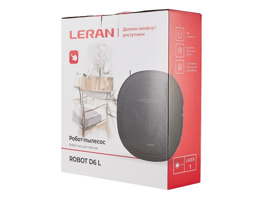 Робот-пылесос LERAN ROBOT D6 L