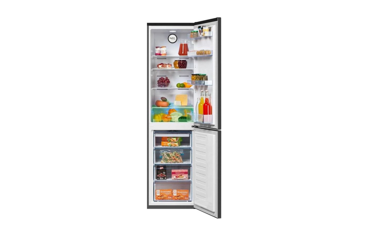 Двухкамерный холодильник beko b3r0cnk332hw
