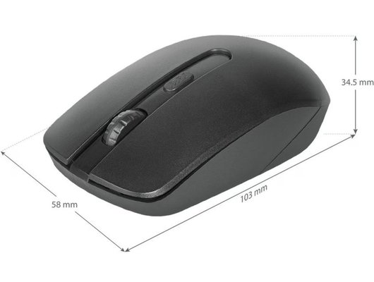 Мышь беспроводная Defender ISA-135 черный