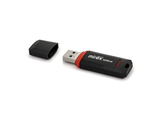 USB Флеш Mirex 128Gb USB 3.0 KNIGHT BLACK (13600-FM3BK128)